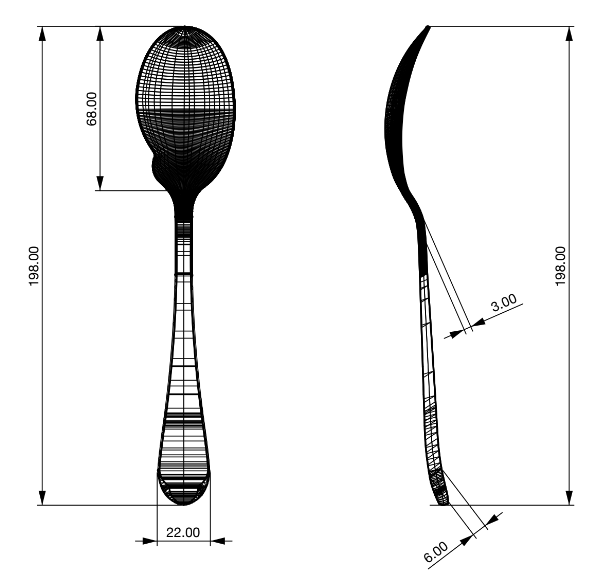 Left-Handed French Sauce Spoon